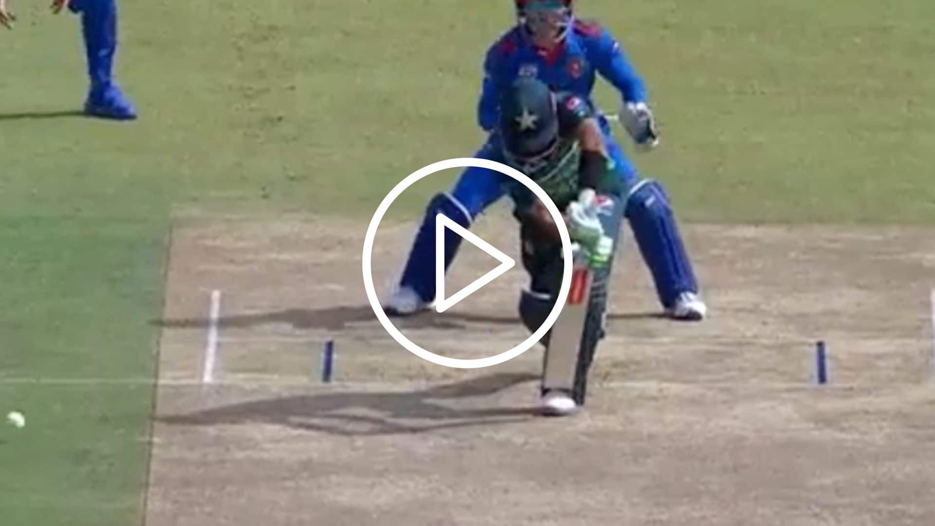 [Watch] Babar Azam Departs For A 3-Ball Duck Against Afghanistan